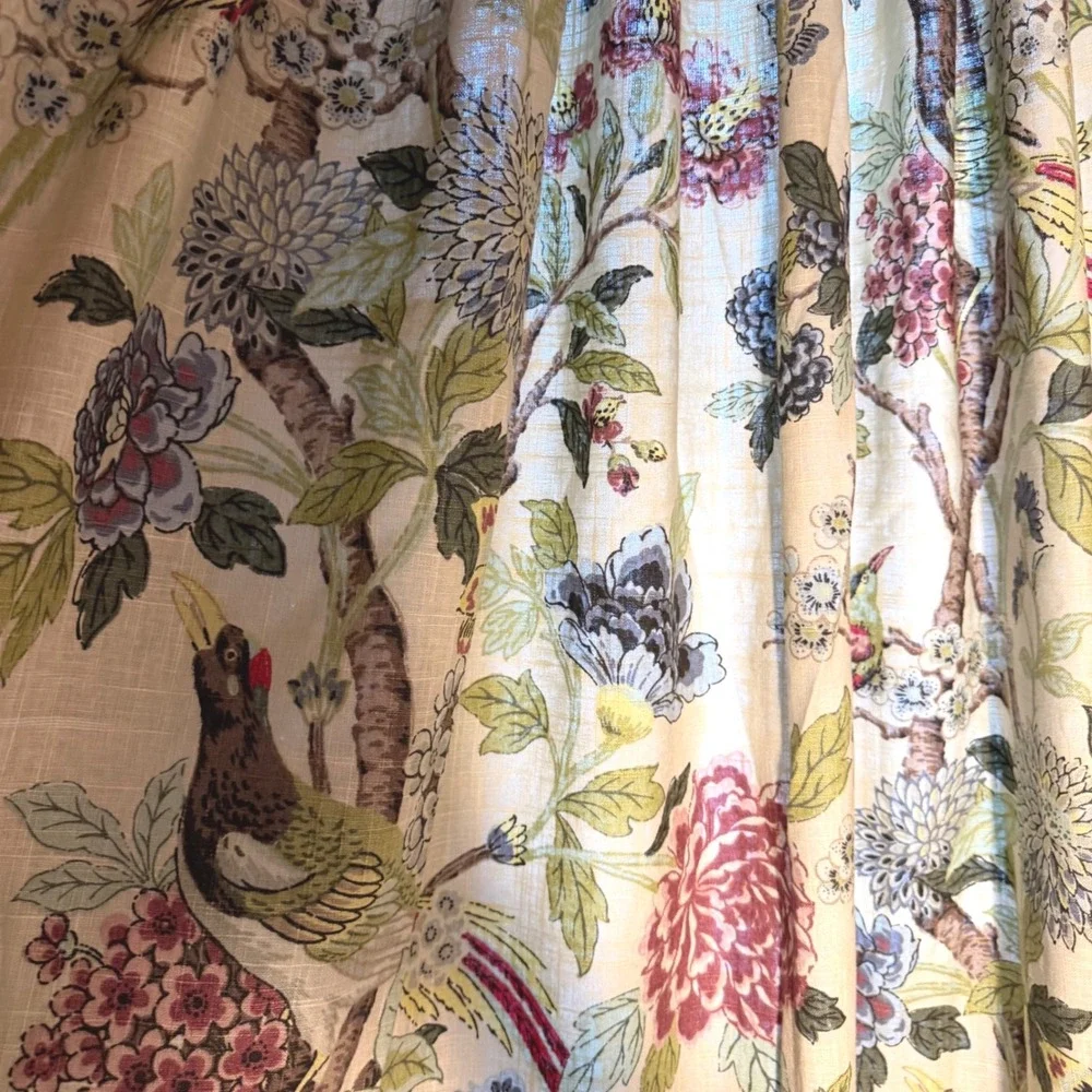 N/A vintage curtain